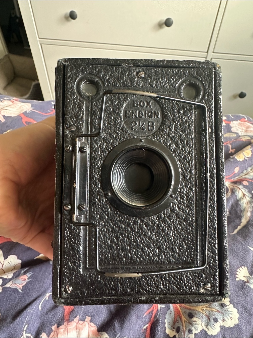 Box 248 Vintage Box Camera - Black